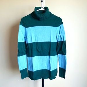 Lands' End Women Turtleneck Sweater - Small